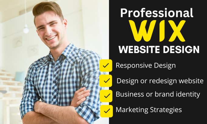 Gig Preview - Design and redesign wix website for your business