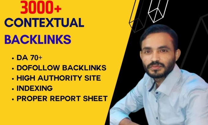 Gig Preview - Manage contextual high authority backlinks from da 70 websites