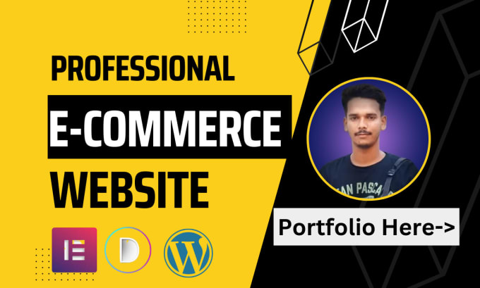 Gig Preview - Design wordpress ecommerce website with elementor, divi, woocommerce website