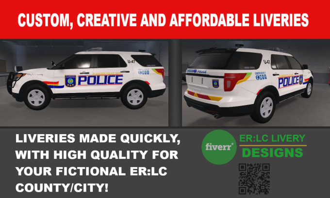 Gig Preview - Create custom liveries for your fictional erlc county