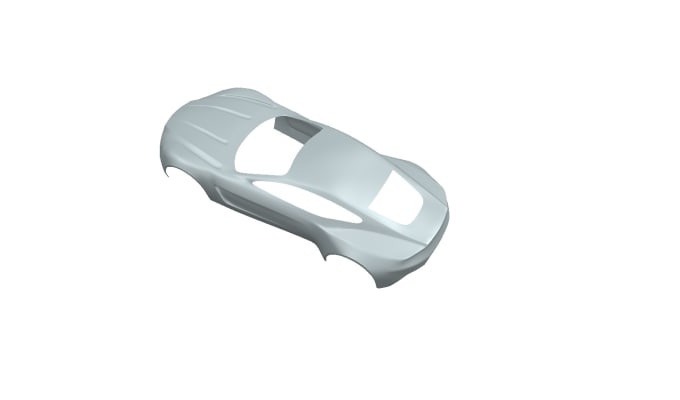 Gig Preview - Design 3d model car