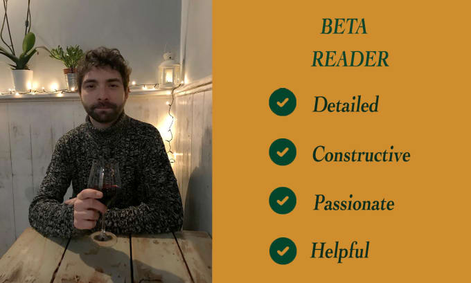 Gig Preview - Breathe life into your story through expert beta reading