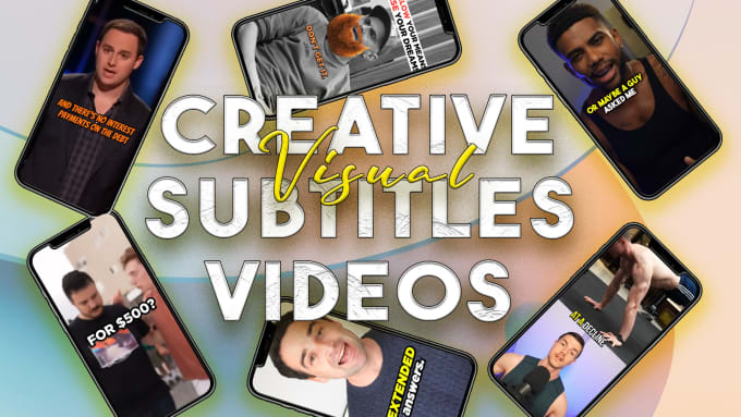 Gig Preview - Edit captivating subtitles for instagram reels, tiktok, and youtube shorts