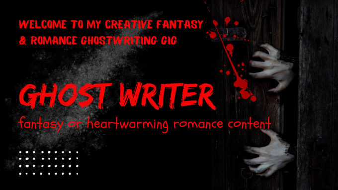 Gig Preview - Do fantasy ghostwriter linkedin ghost writer with open ai