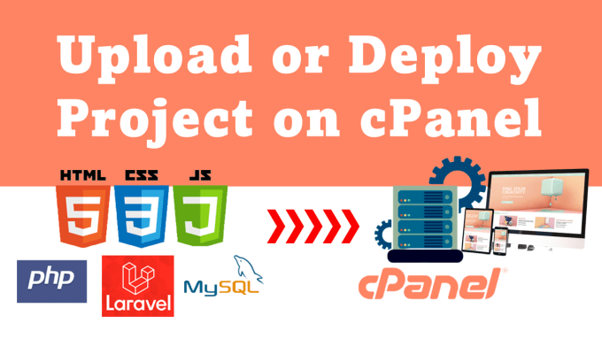 Gig Preview - Upload, setup or deploy your any project on cpanel