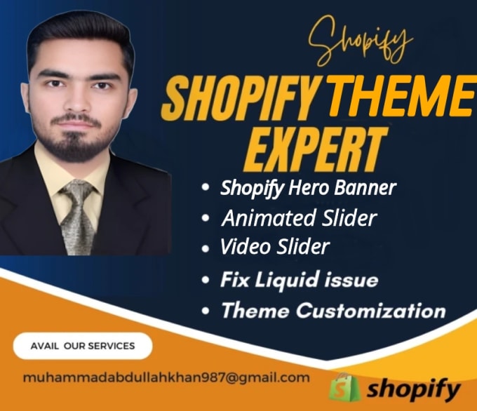 Gig Preview - Develop shopify hero banner slider, video slider