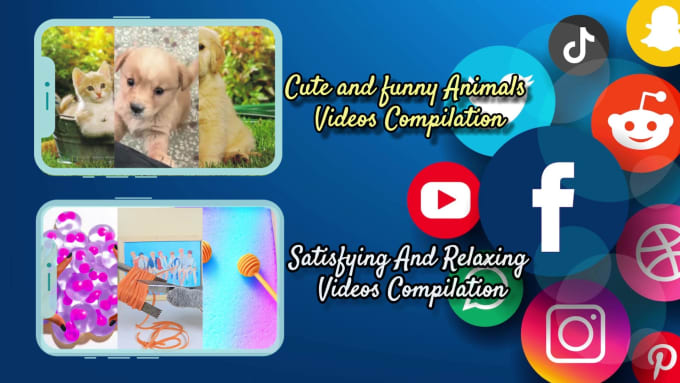 Gig Preview - Make funny viral compilation of videos for you