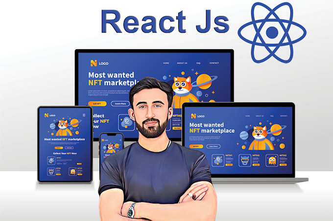 Gig Preview - Be your expert react js developer