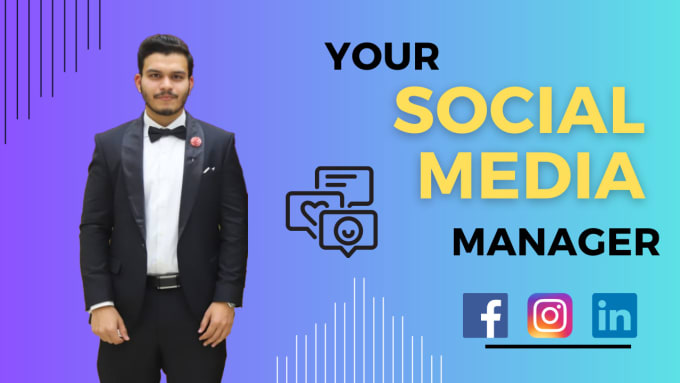 Gig Preview - Be your expert social media manager, digital marketing advisor