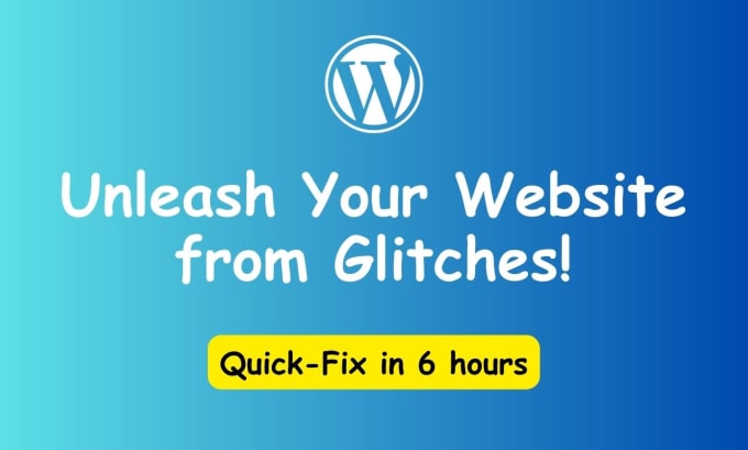 Gig Preview - Fix wordpress website bugs, issues and errors