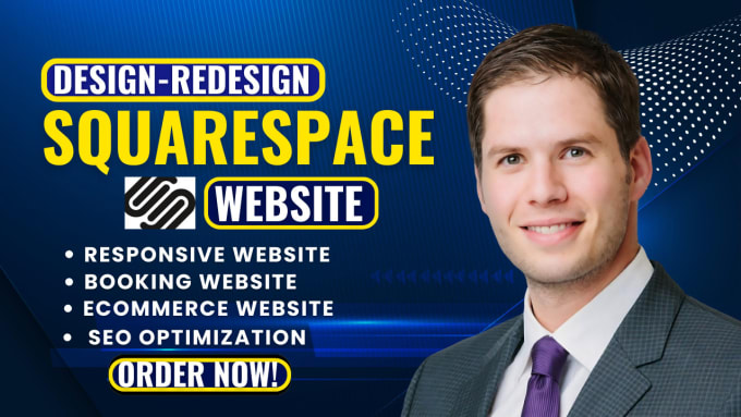 Gig Preview - Design squarespace website, redesign squarespace squarespace website development