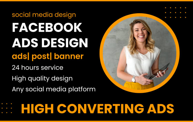 Gig Preview - Design your high performing professional facebook ads, instagram ads or cover