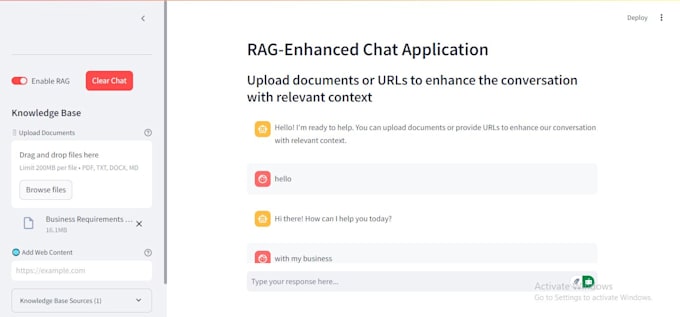 Gig Preview - Build a rag based ai assistant for you