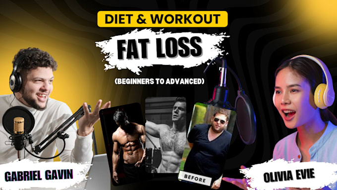 Gig Preview - Design eye catchy fitness and workout thumbnail