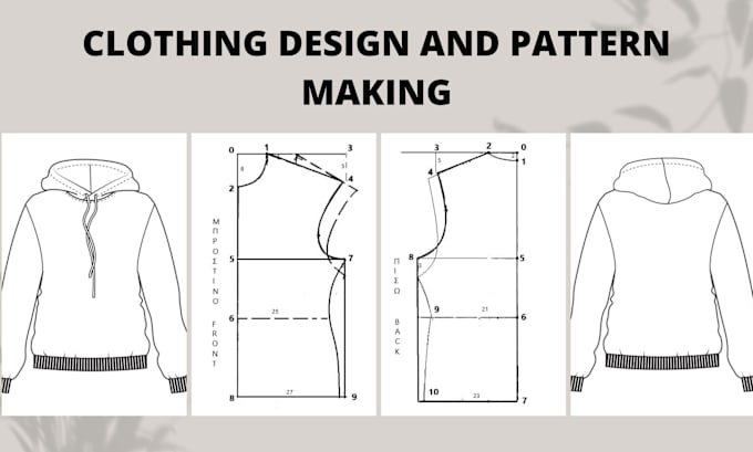 Gig Preview - Make garment, dress, clothing sewing pattern and grading