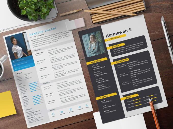 Gig Preview - Make youre professional cv design