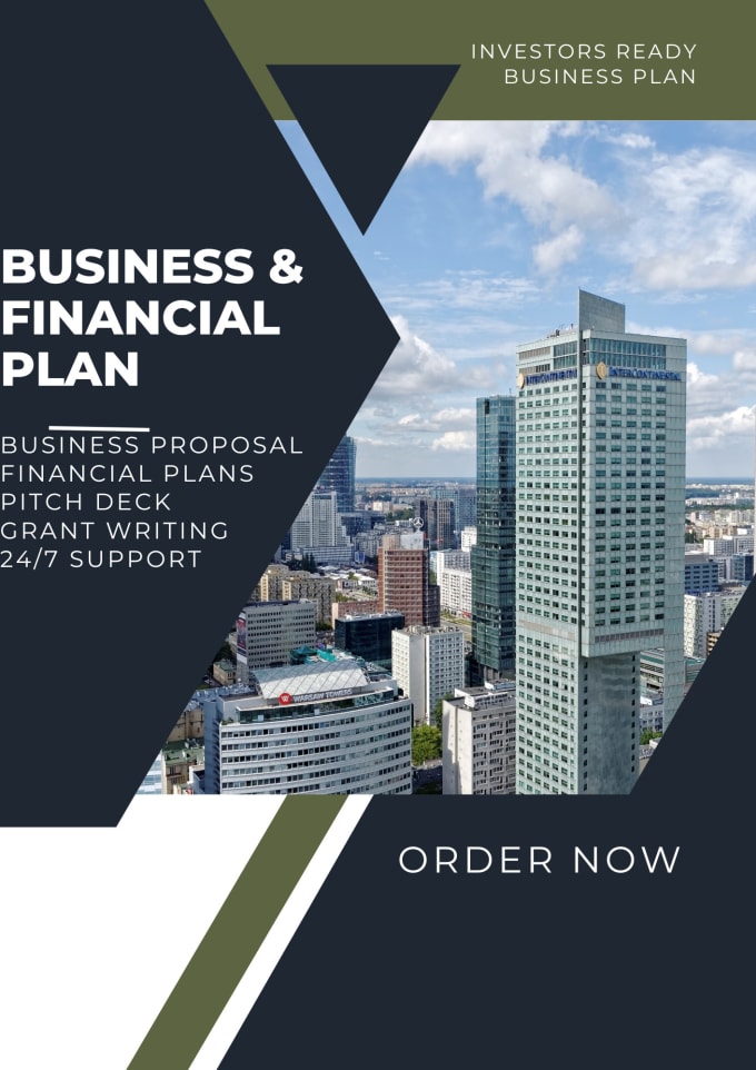 Gig Preview - Write winning business plan for startups with financial plan