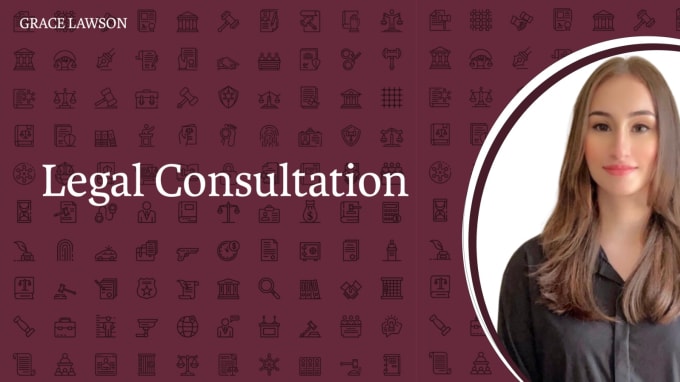 Gig Preview - Be your online lawyer and provide the best consultation