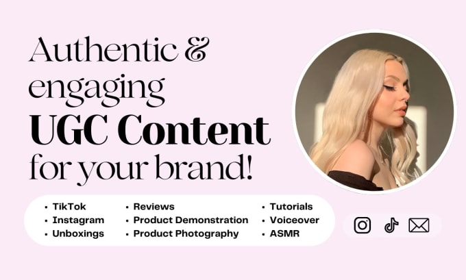 Bestseller - create authentic and engaging ugc content for your brand