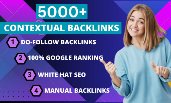 Gig Preview - Do contextual white hat SEO backlinks through high da website top ranking