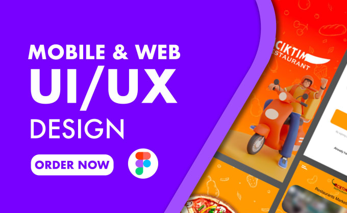 Bestseller - design modern mobile or web UI UX in figma or adobe xd