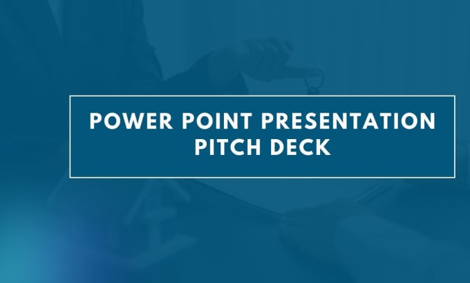 Gig Preview - Design investor pitch deck for business and startups, sba, PPT and google slides