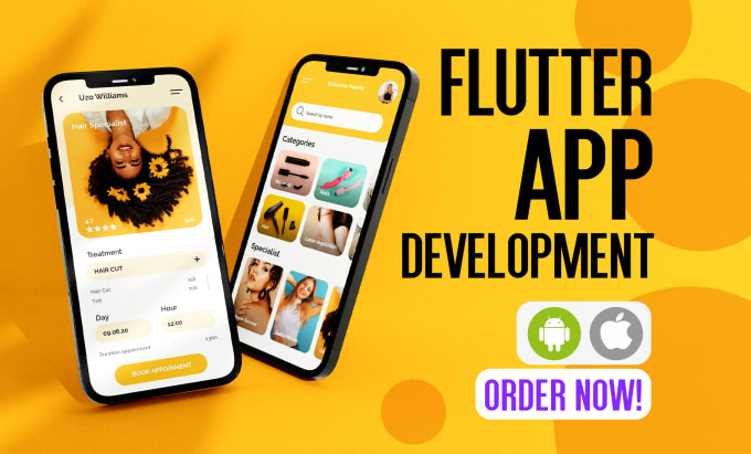 Bestseller - develop flutter app development as android and ios flutter mobile app developer