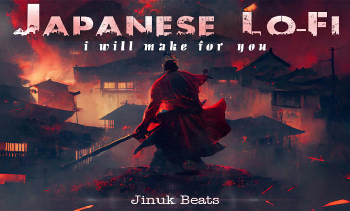 Gig Preview - Make for you japanese beats or any lo fi beats