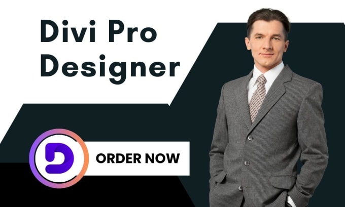 Gig Preview - Design a unique wordpress divi website with divi theme or divi builder