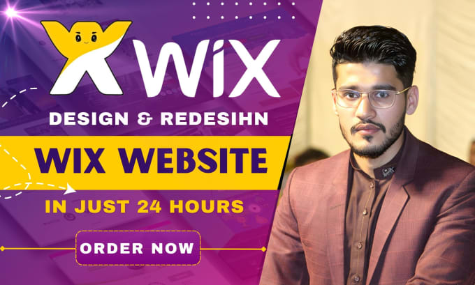 Gig Preview - Design wix website, redesign wix website or wix business website