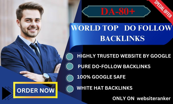 Gig Preview - Skyrocket websites ranking with dofollow SEO backlinks