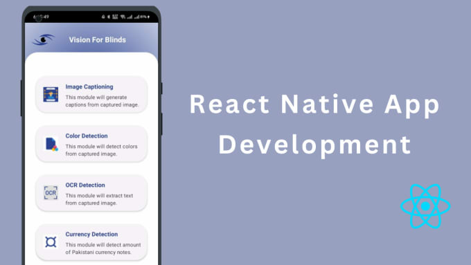 Gig Preview - Do react native mobile app tasks, projects, api integration