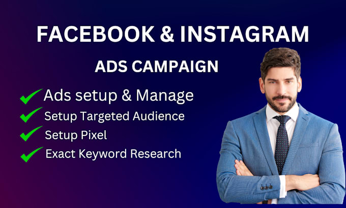 Gig Preview - Create and manage your facebook and instagram ads campaign
