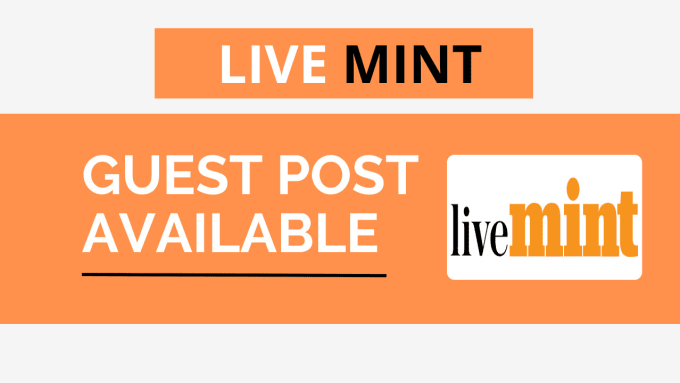 Gig Preview - Publish your article on livemint