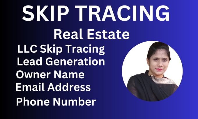 Gig Preview - Furnish skip tracing for real estate business