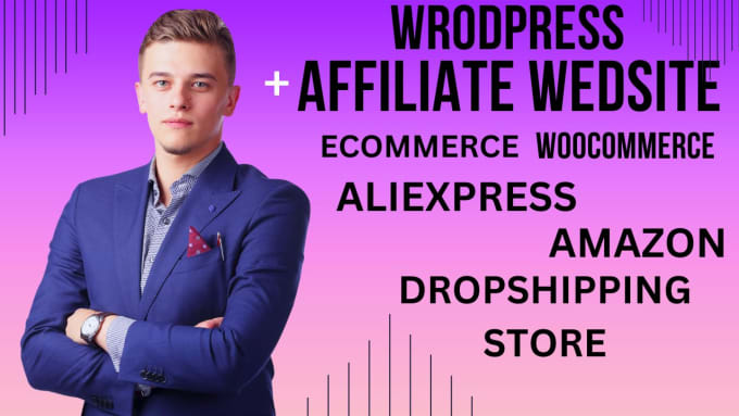 Gig Preview - Build autopilot amazon affiliate marketing,aliexpress affiliatewebsite clickbank