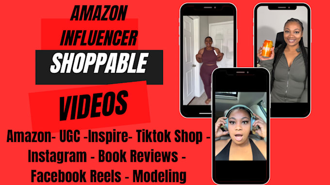 Gig Preview - Create an amazon inspire and influencer shoppable video for your product