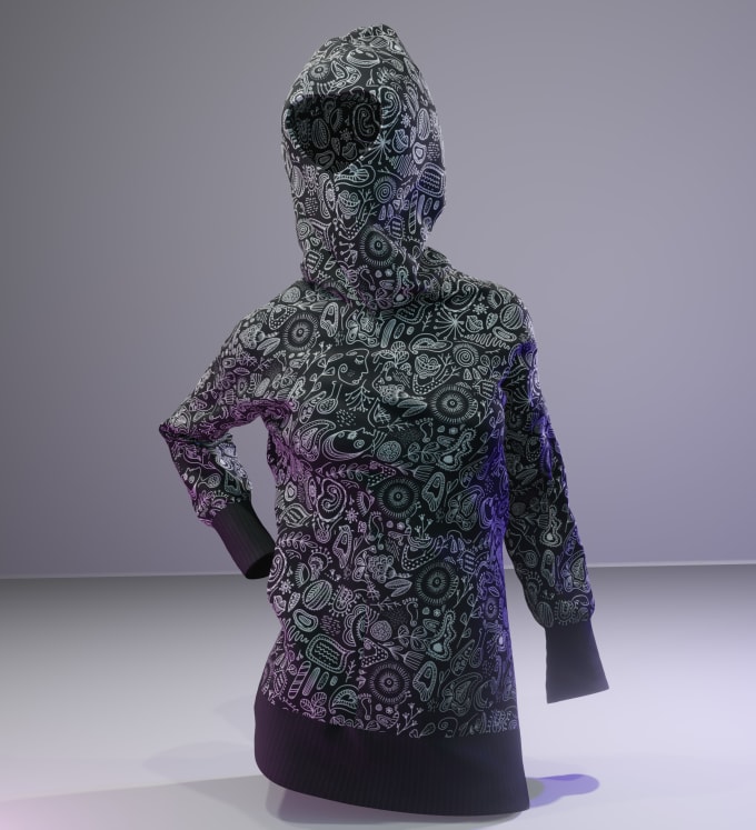 Gig Preview - Create your 3d clothing 3d model optimized for second life