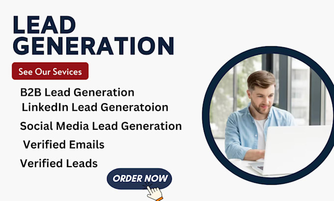 Gig Preview - Do b2b lead generation for your business