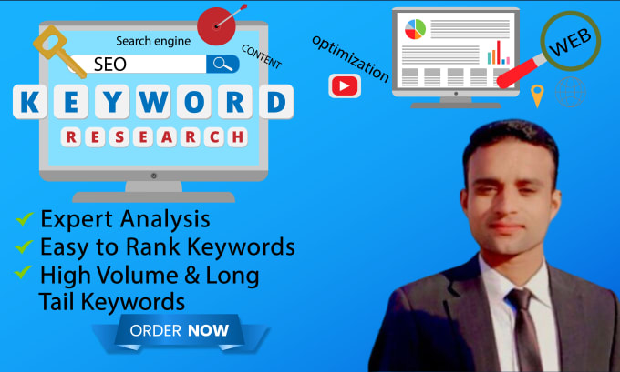 Gig Preview - Do professional  SEO keyword research for your website, amazon, and PPC services