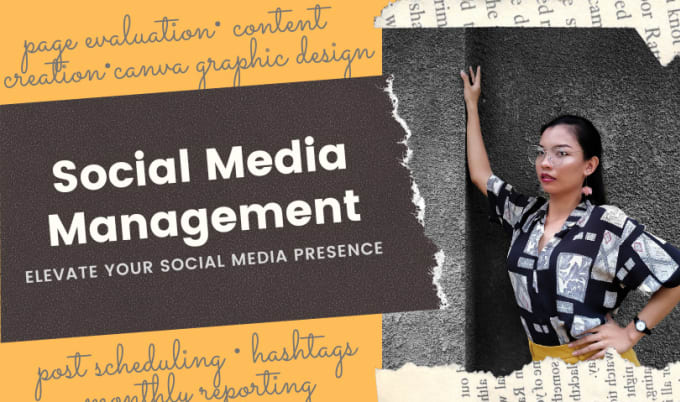 Gig Preview - Be your social media manager and content creator