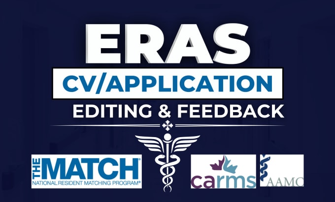 Gig Preview - Deep edit and upgrade your eras CV, eras application, residency resume