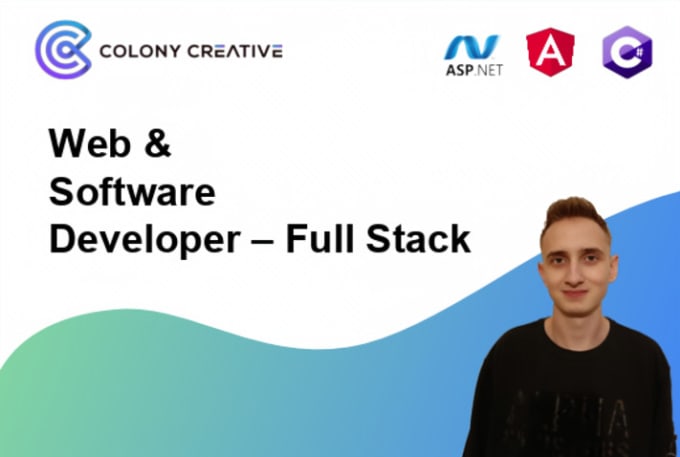 Gig Preview - Be your full stack web developer for asp dotnet web application