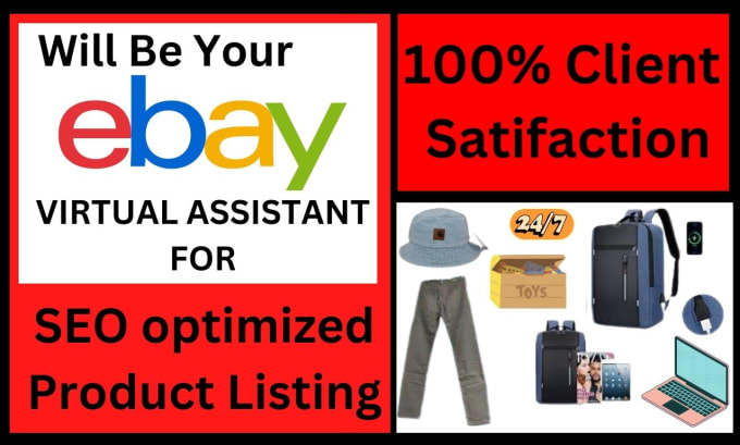 Gig Preview - Be your ebay lister for ebay listing, ebay product listing, ebay SEO listing