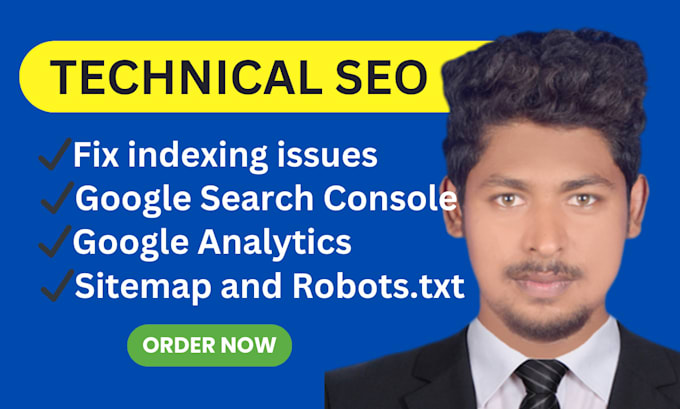 Gig Preview - Fix google indexing issues and optimize your technical SEO