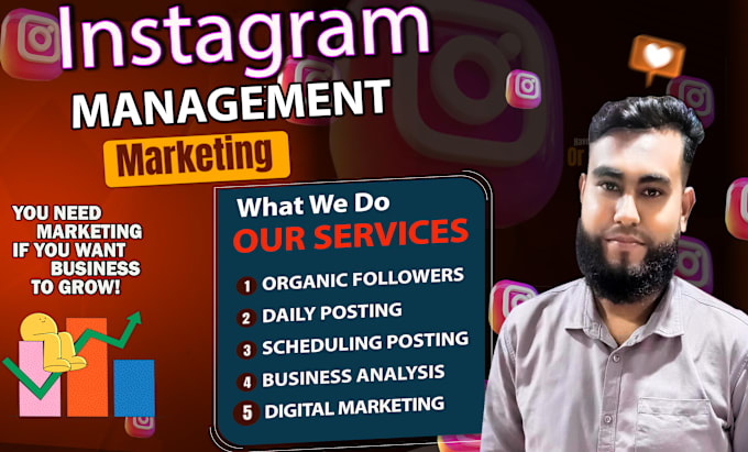 Gig Preview - Grow instagram account with organic targeted followers