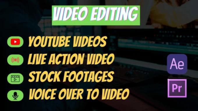 Gig Preview - Create outstanding youtube videos using stock footages