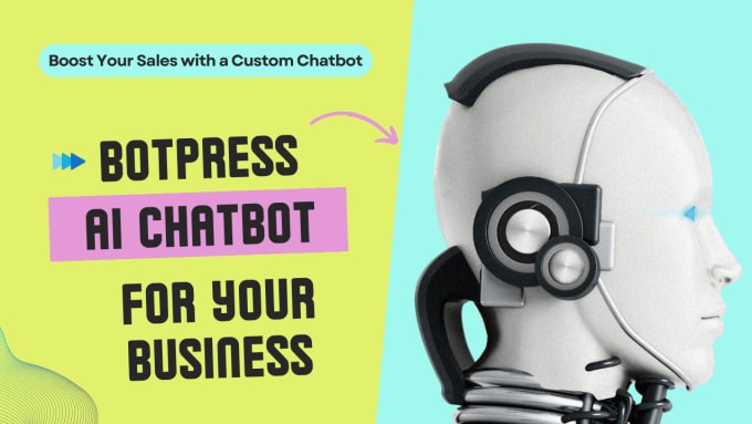 Gig Preview - Create personal ai chatbot with botpress or voiceflow