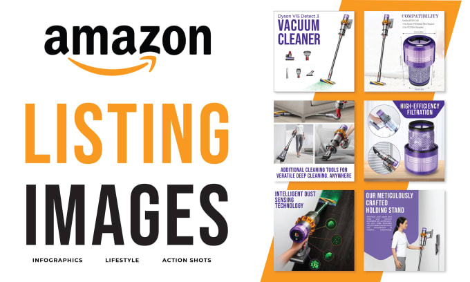 Gig Preview - Design premium listing images for amazon product