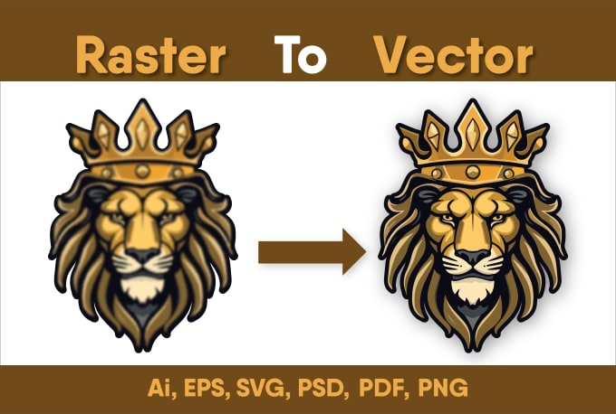 Gig Preview - Convert logo to vector, image to vector and redraw